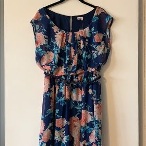 Short sleeve Floral Dress